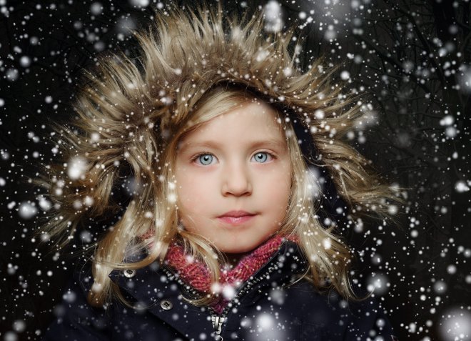 Fotoshooting Bremen im Schnee